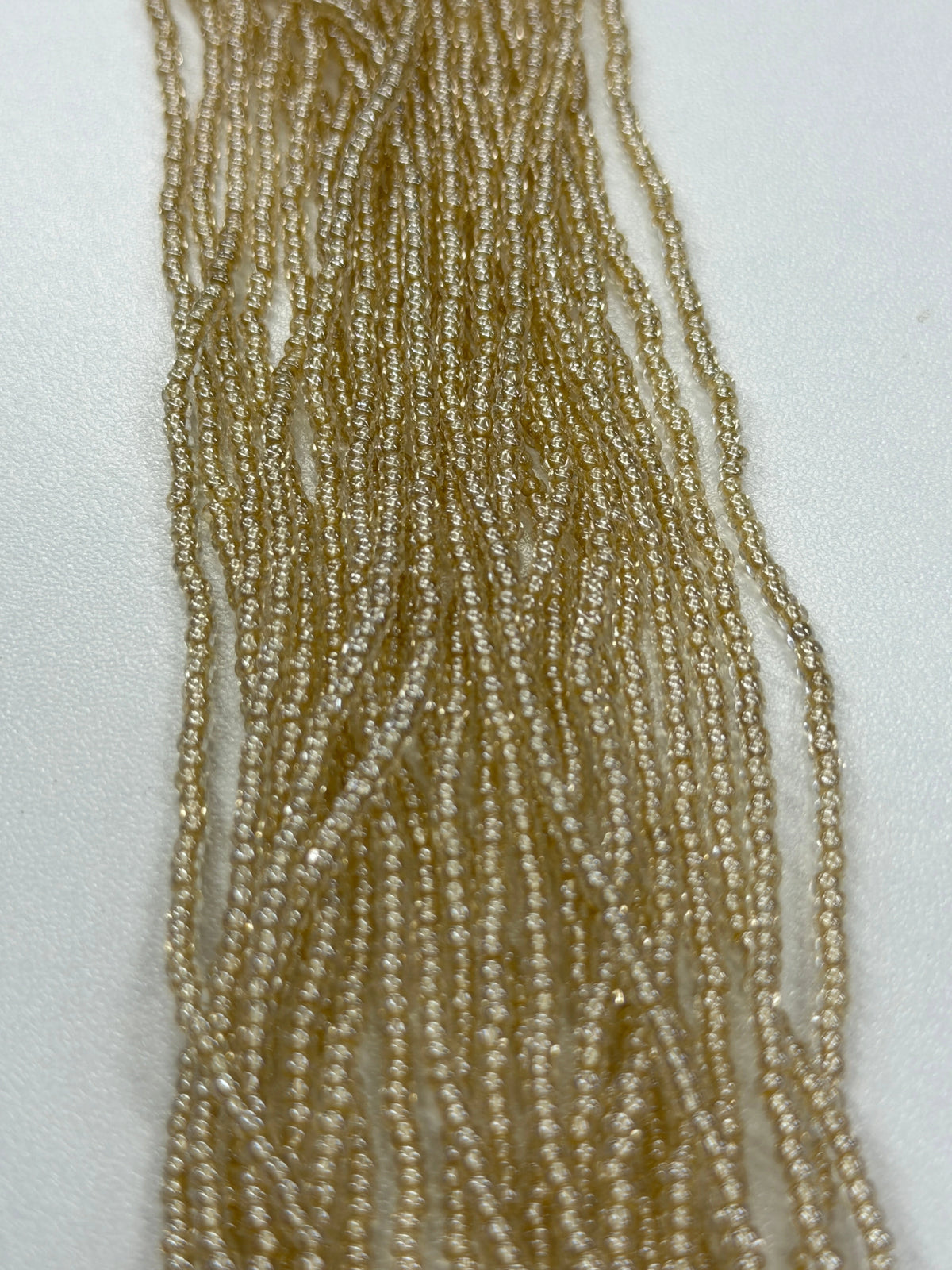 10/0 Golden Beige Luster Solgel, Preciosa Seed Beads *Hank 10/0 Preciosa Seed Beads
