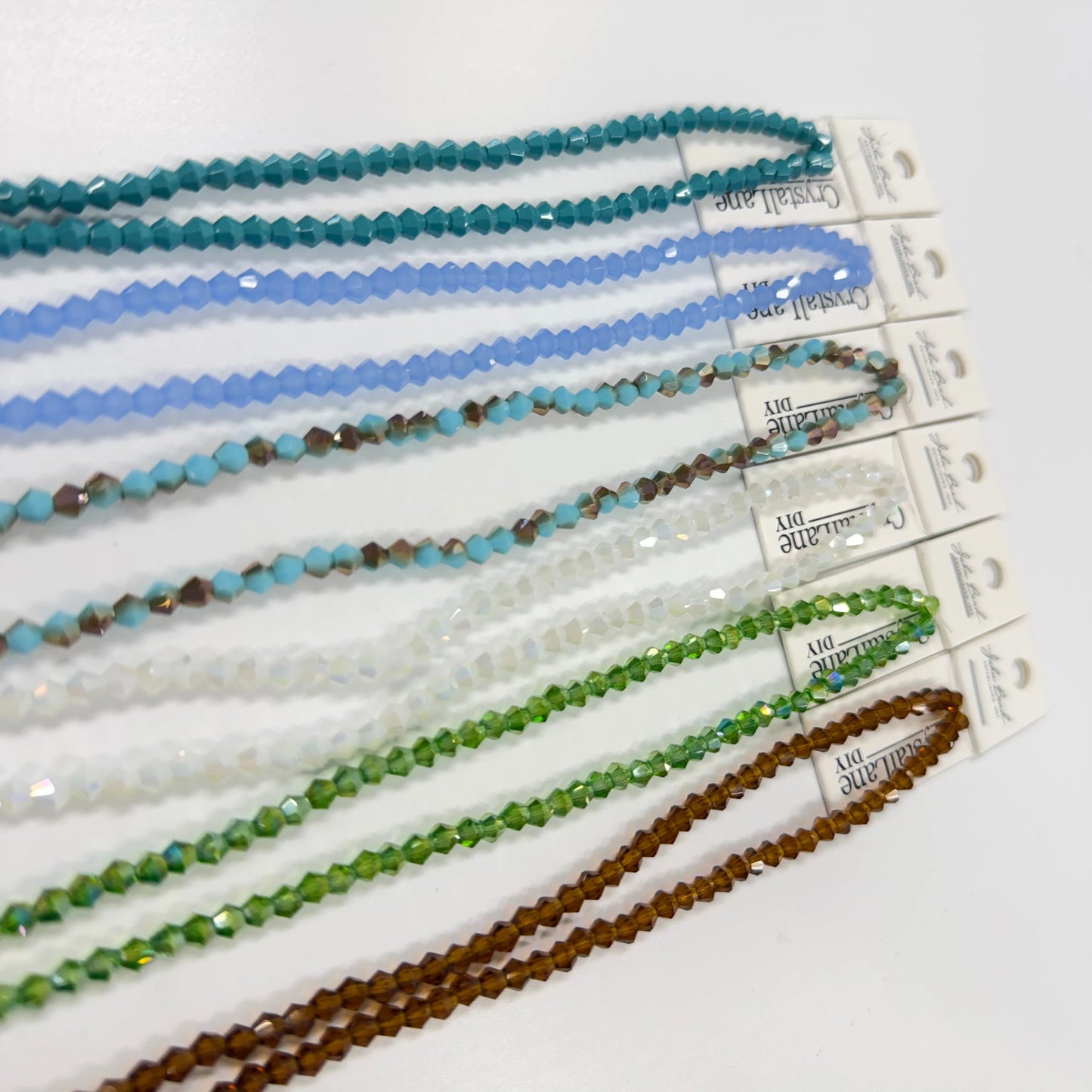 "Earth" 4mm Bicone Beads Crystal Lane Bundle, Promotions Crystal Lane