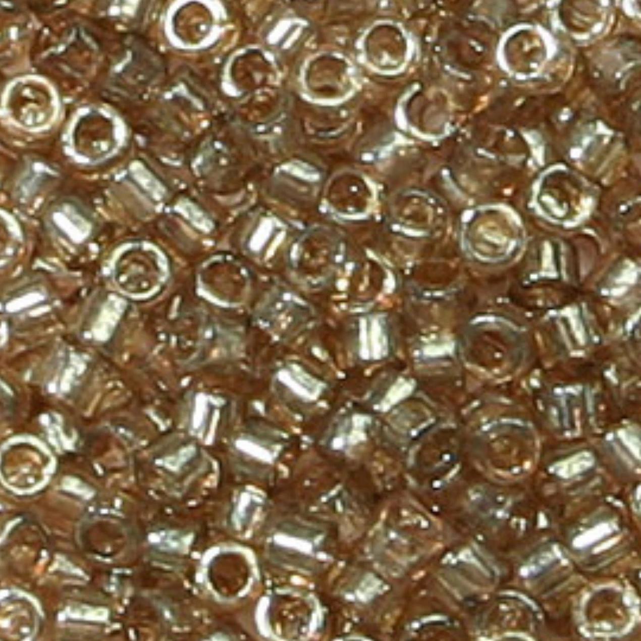 Delica 11/0 RD Gold Lustre Rose (0102v) Miyuki Delica Beads