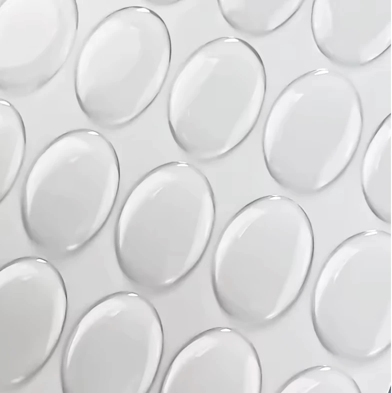 12*18mm "Make your own gems" OVAL Epoxy Sticker, Glue on, Resin Gems (Sold in 40 pcs) Resin Gems