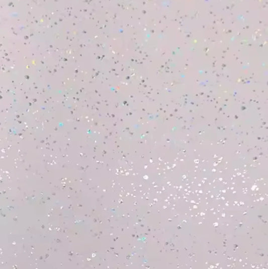 20*30cm Holographic Foil Dots on Matte Pink Leatherette, Leatherette Sheet Leatherette