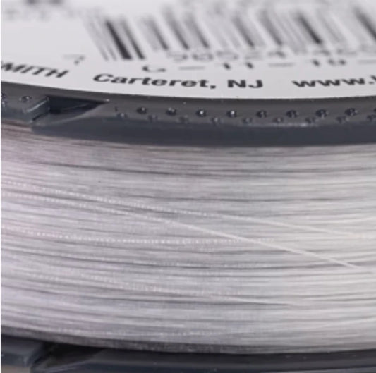 6lb Crystal Clear FireLine Braided Beading Thread- 50 yard stool, Basics Thread