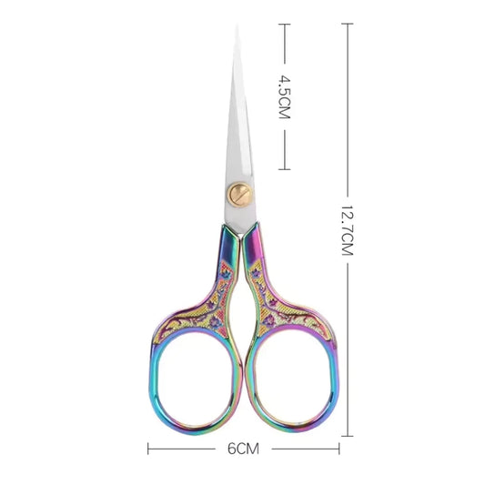 6*12cm Titanium color Embroidery Beading Scissors, Basics Basics