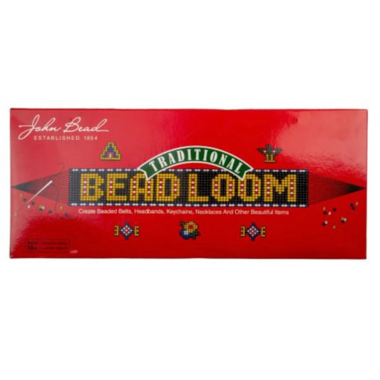 Large Bead Loom Kit, Red Box John Beads Brand, *Biggest Box* New Beader Basics Basics