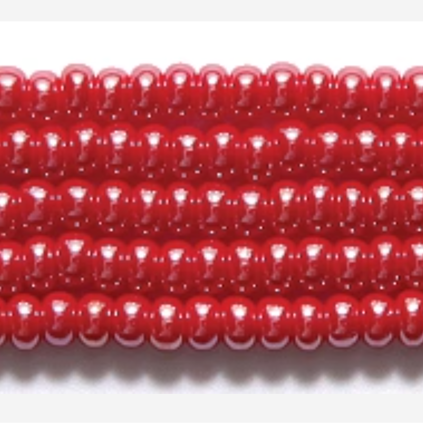 10/0 Sfinx Medium Red, (10SB344) Preciosa Seed Bead *Hank 10/0 Preciosa Seed Beads