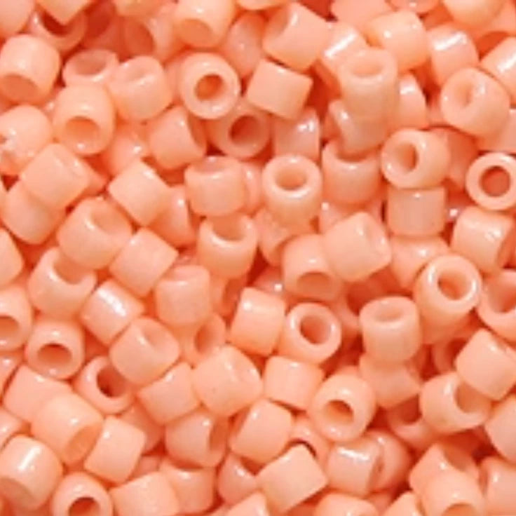 Delica 11/0 RD Tearose Duracoat, (2111v) (5.2g) Miyuki Delica Beads