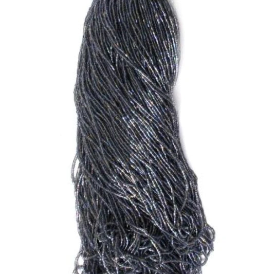 10/0 2-Cut Beads, Transparent Grey AB (Hank) Preciosa Ornela Two Cut Beads