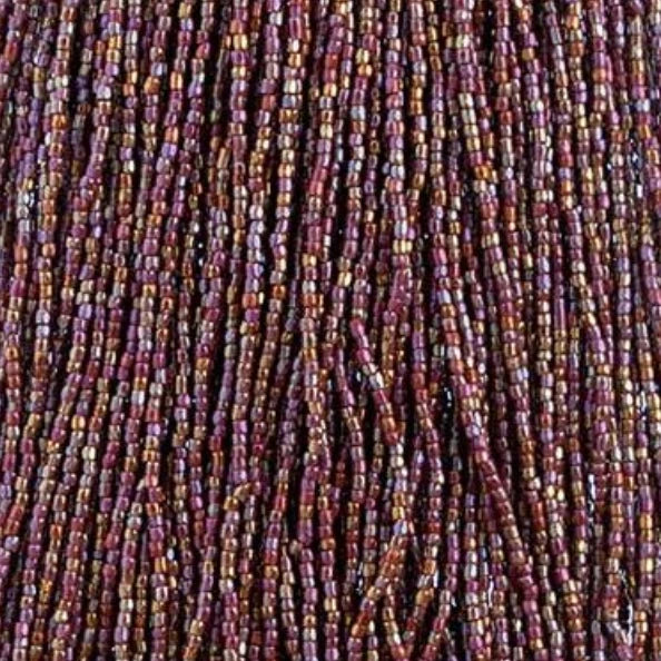 3 Cut 10/0 Beads Opaque Ruby AB *Hank Tri-Cut Beads Preciosa