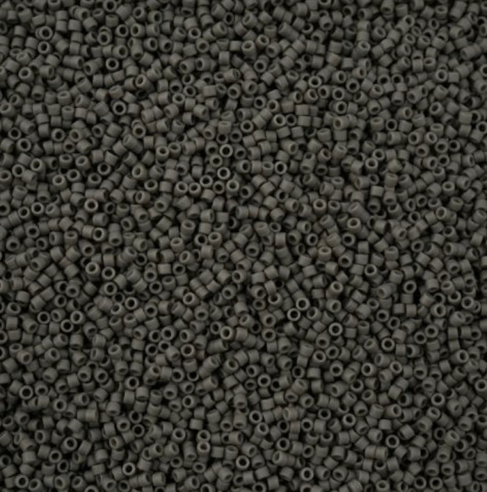 Delica 11/0 RD Opaque Matte Storm (2409v) (5.2g) Miyuki Delica Beads