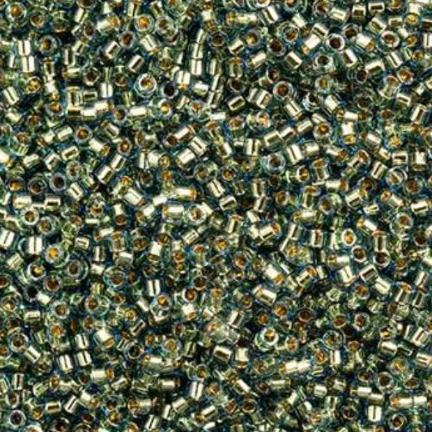 11/0 Delica Miyuki – Transparent Sea Green (2523V) (3.3g Vial) *RARE* Sundaylace Creations & Bling