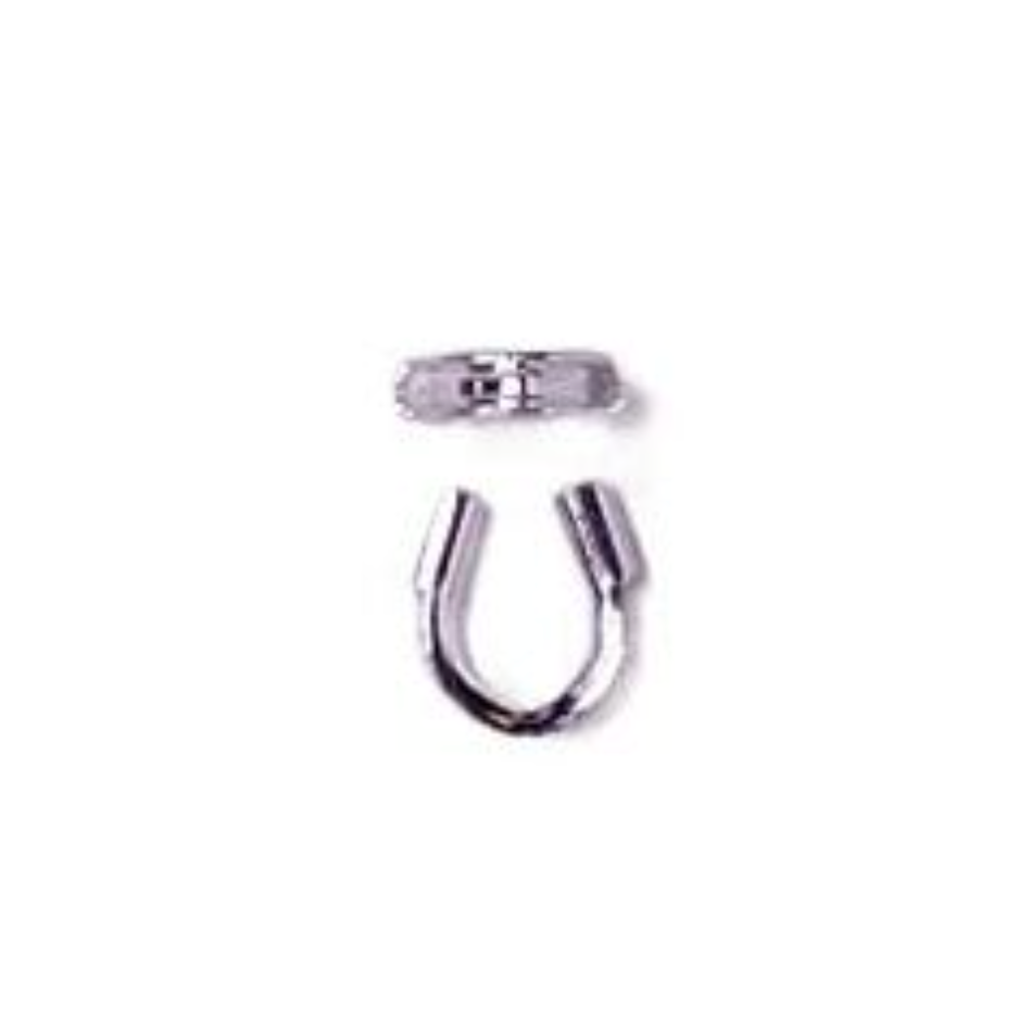 4*4mm Silver Wire Guardians, Metal Findings (Lead Free/Nickel Free) *100pcs Sundaylace Creations & Bling