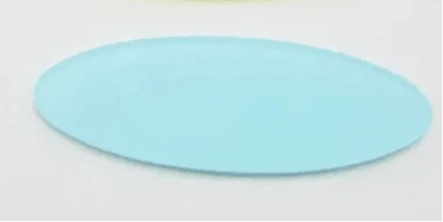 16*50mm Blue Pastel Easter Frosted Matte Long Oval, Sew On, Resin Gem, (Sold in Pair) Resin Gems