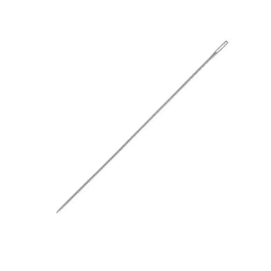 Beadalon Hard Wildfire Needle Size 13/0 10pcs w/pink case Beading Needles, Basics Basics