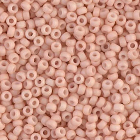 Miyuki Seed Bead 11/0 Matte Opaque Blush (2023v) (22g) Miyuki Seedbeads