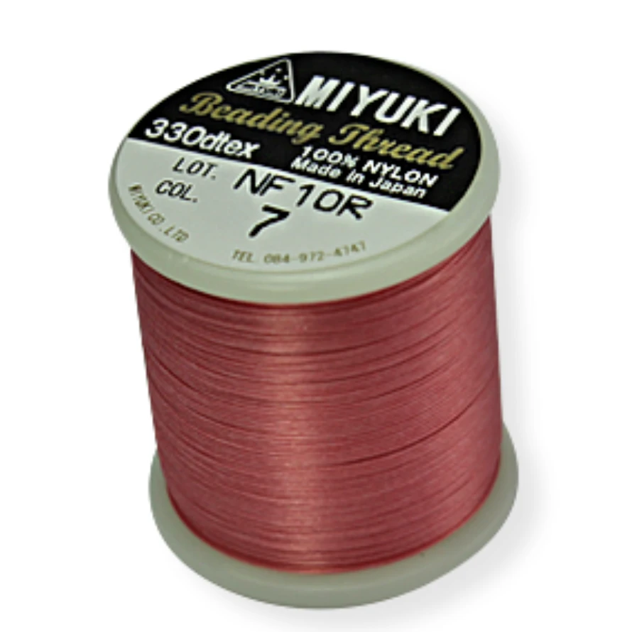 Miyuki Nylon Beading Thread B (50m Spool) Various Colours Thread