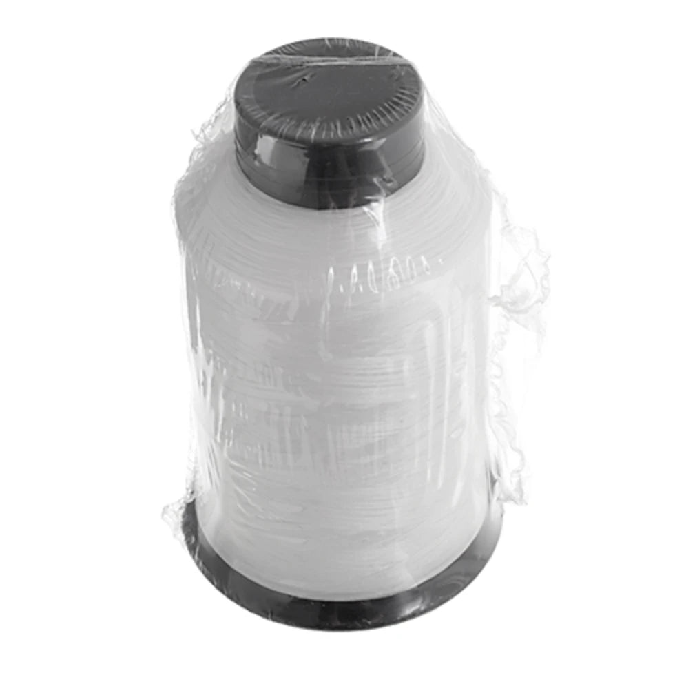 COATS Beading Thread White/Black Size D Spool - 3oz Cone 1584yds *COATS Brand Bonded Thread