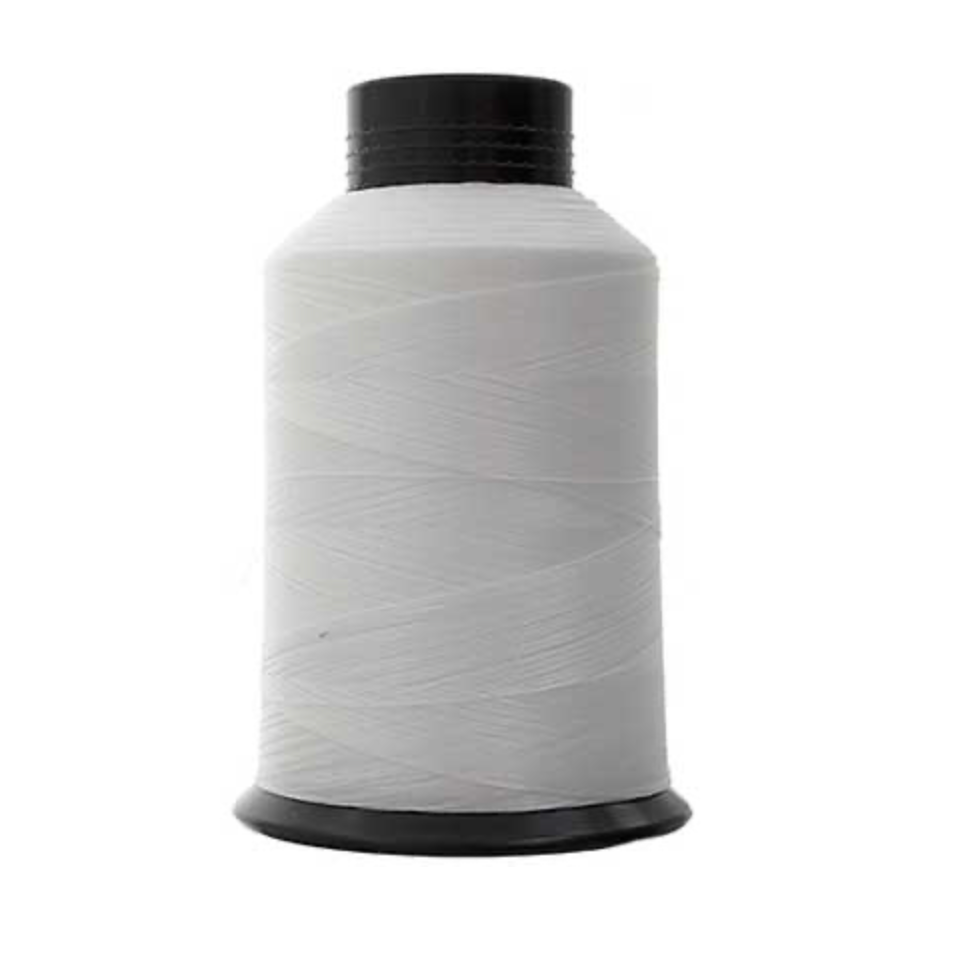 COATS Beading Thread White/Black Size B Spool - 3oz Cone 2505yds *COATS Brand Bonded