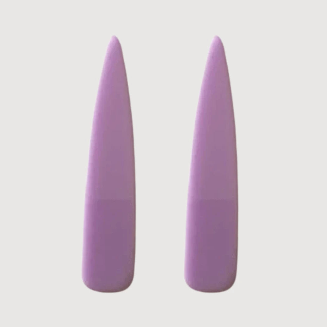 11*55mm Light Purple Pastel Long Teardrops, One hole, Acrylic Resin Gems (Sold in Pair) Resin Gems