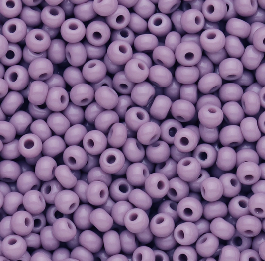 10/0 Mauve Opaque, Preciosa Seed beads 10/0 Preciosa Seed Beads