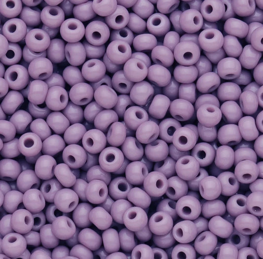 10/0 Mauve Opaque, Preciosa Seed beads 10/0 Preciosa Seed Beads