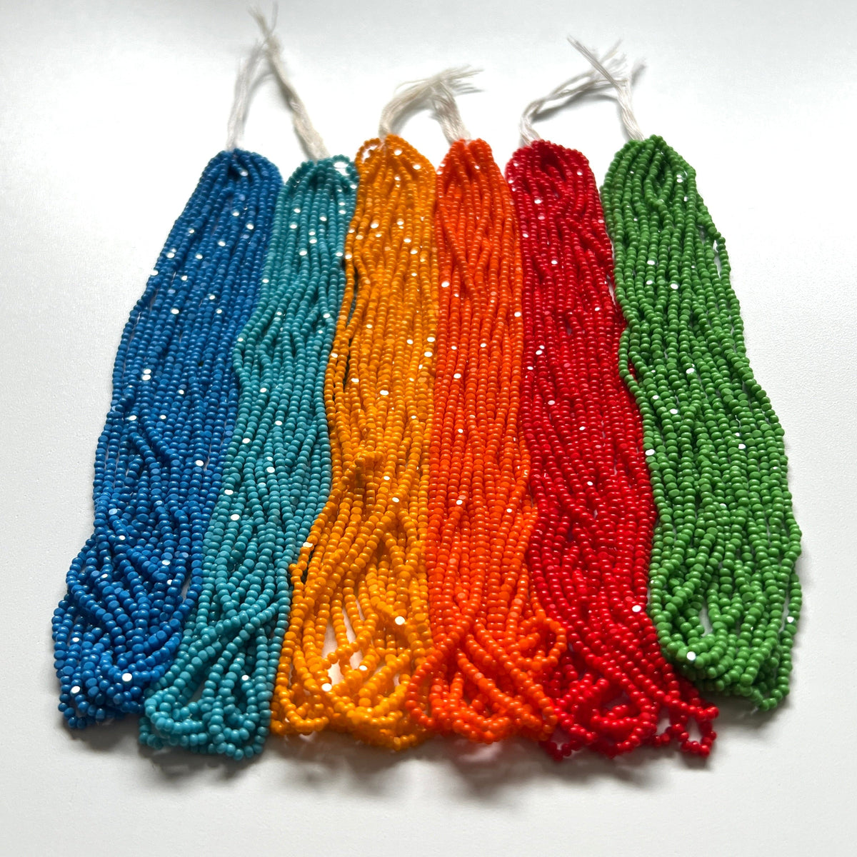 “Bright Summer Basics” 6x 10g Hank Charlotte Set Bundle, Promotions Charlotte Cut Seedbeads