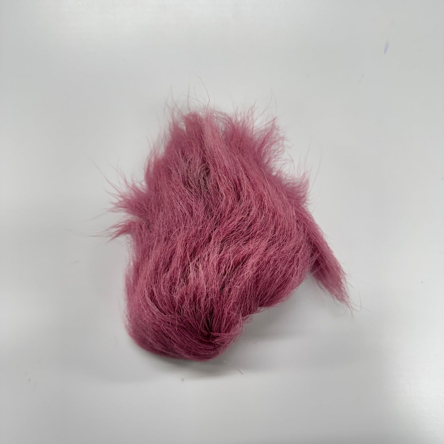 Scarlet Caribou Fur Dyed Natural Caribou Fur 1×3 inch Strip for Tufting