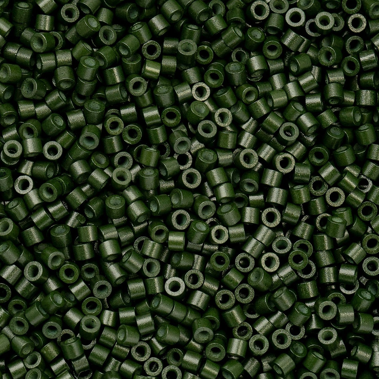 Cylin Bead 11/0 25g Bag – Opaque Forest Green 697CY11-1052 Cylin Beads John Beads