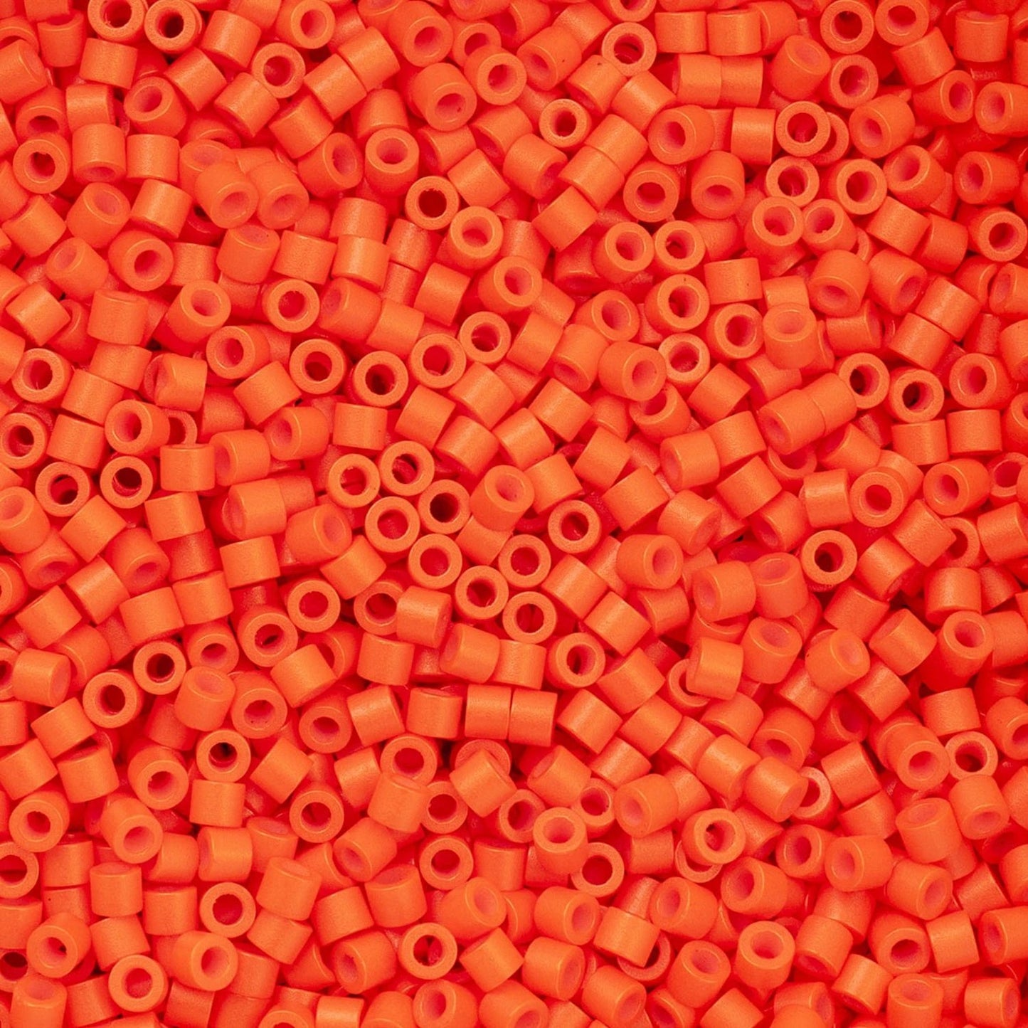 Cylin Bead 11/0 25g Bag – Opaque Orange Cylin Beads John Beads
