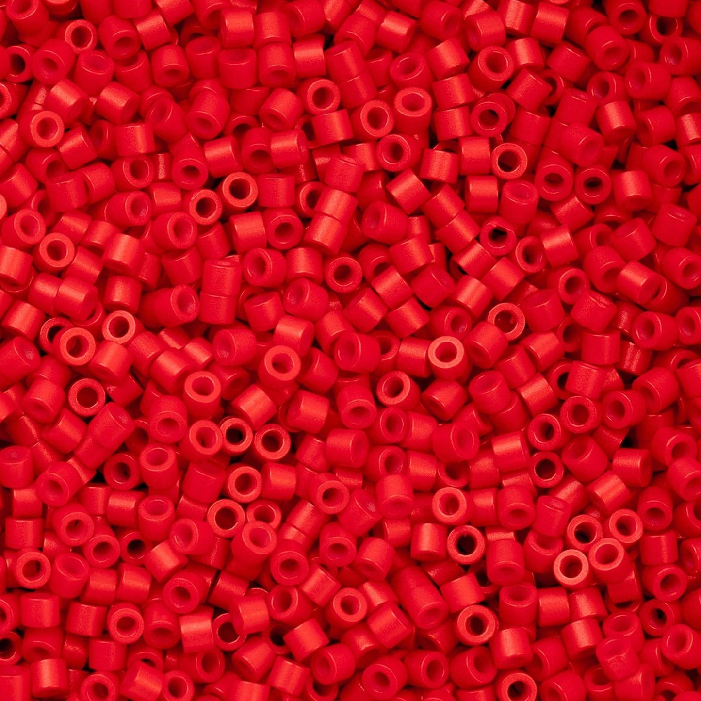 Cylin Bead 11/0 25g Bag Red Fire Cracker Red Cylin Beads John Beads