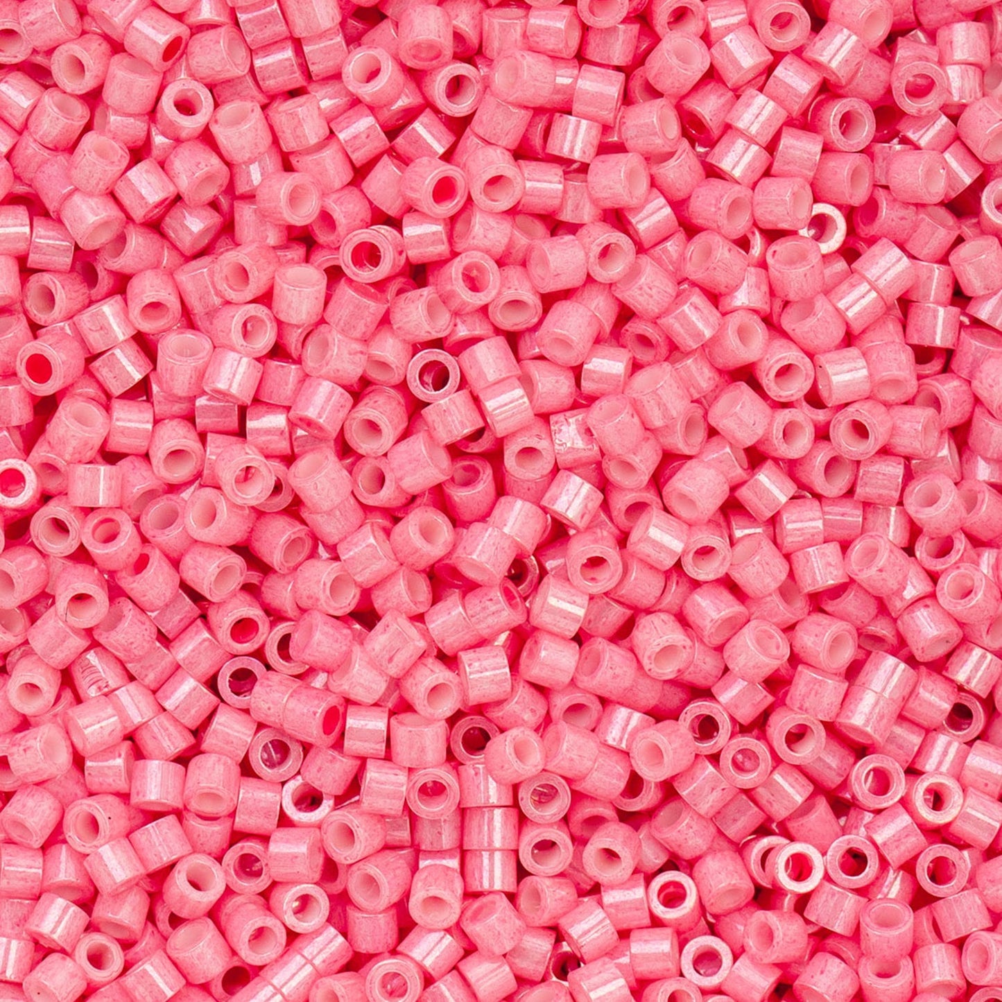 Cylin Bead 11/0 25g Bag – Opaque Pink Carnation Cylin Beads John Beads