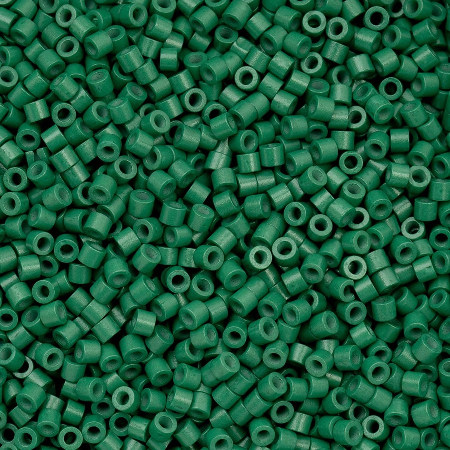 Cylin Bead 11/0 25g Bag Opaque Emerald Green Cylin Beads John Beads