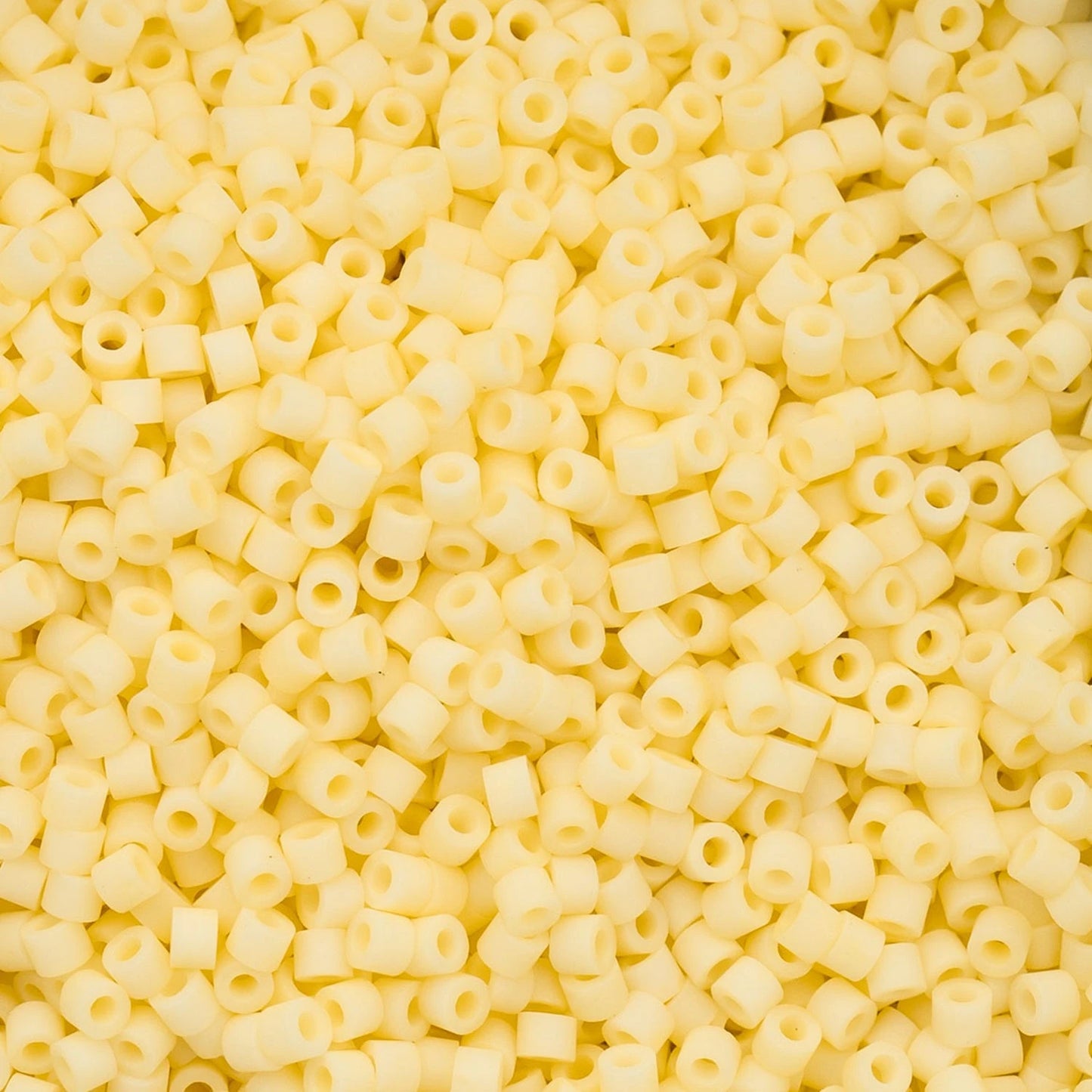 Cylin Bead 11/0 25g Bag Matte Macaron - Butter Cream Cylin Beads John Beads