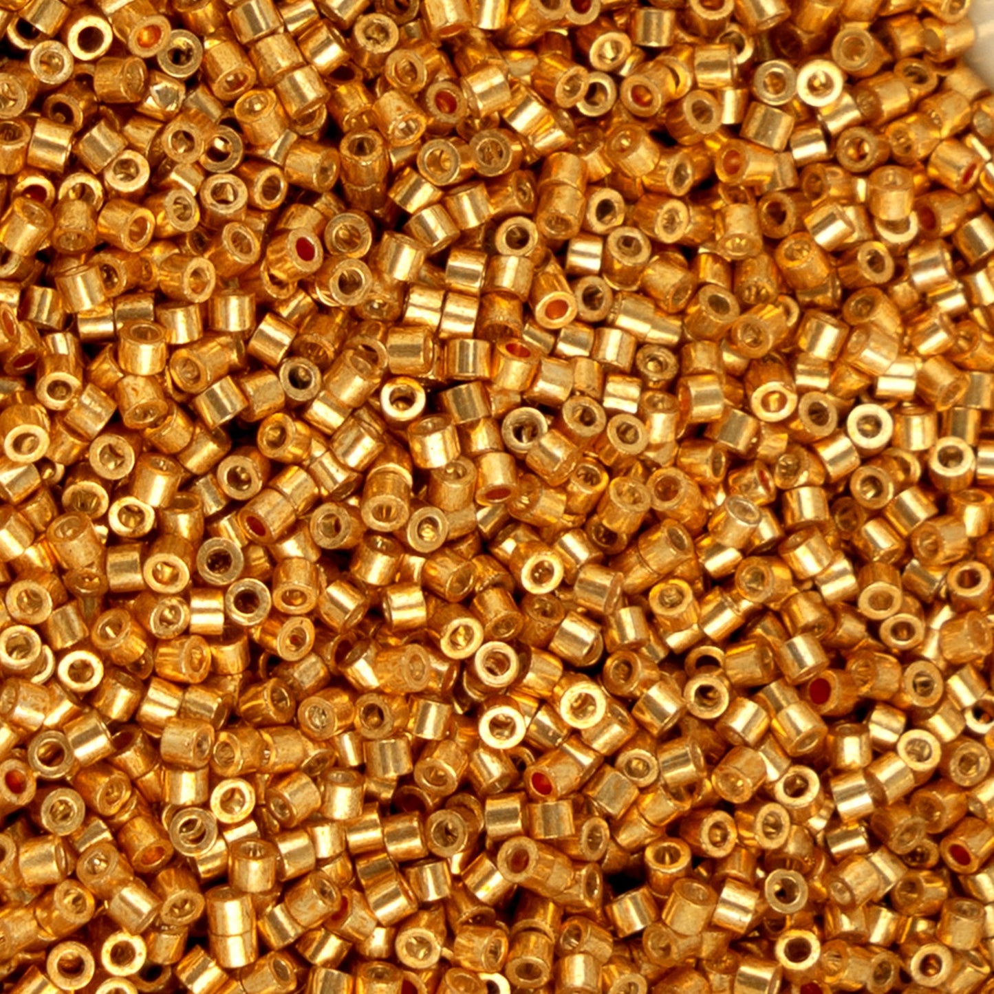 Cylin Bead 11/0 25g Bag – ElectroGold Coat Cylin Beads John Beads