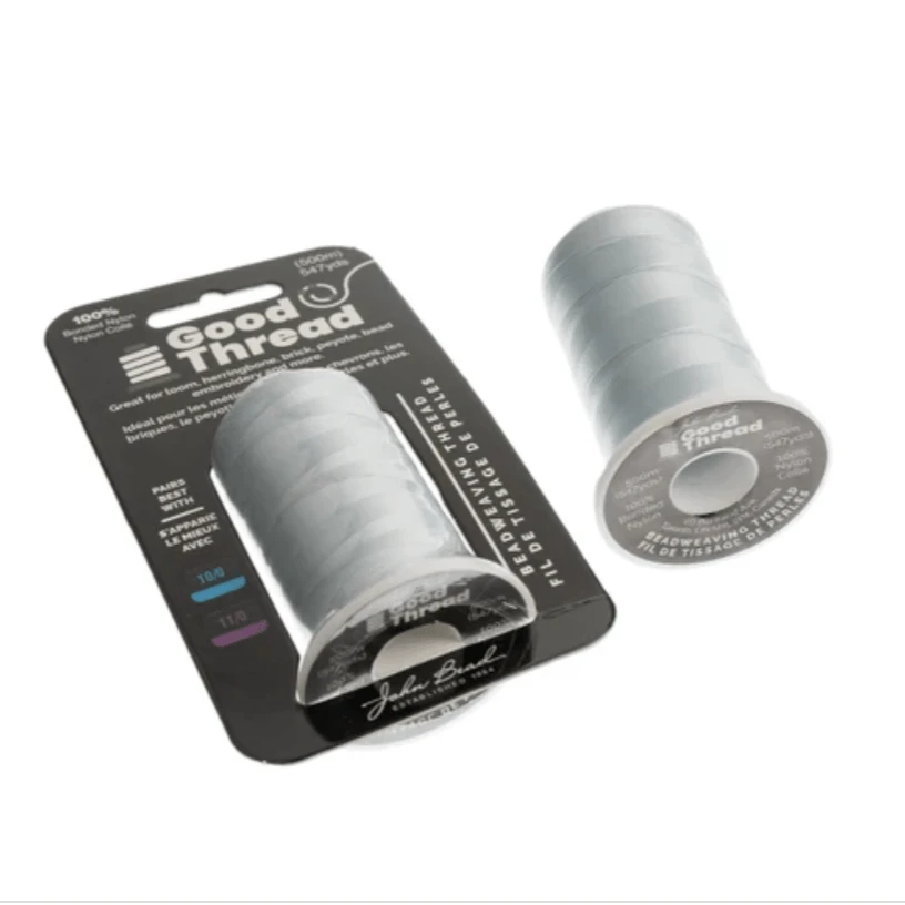 Good Thread 500m Spool LIGHT GREY Bonded, Basic Thread Basics