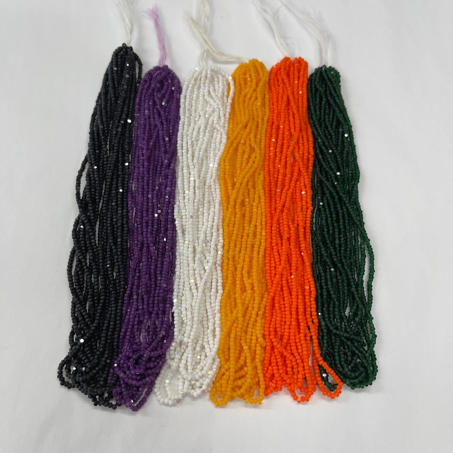 "Gothic Halloween" Nichelle's Picks, 6 x 11/0 Charlotte Cut Seed Beads Set, Promotions Charlotte Cut Seedbeads