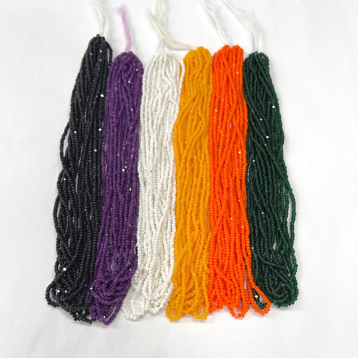 "Gothic Halloween" Nichelle's Picks, 6 x 11/0 Charlotte Cut Seed Beads Set, Promotions Charlotte Cut Seedbeads