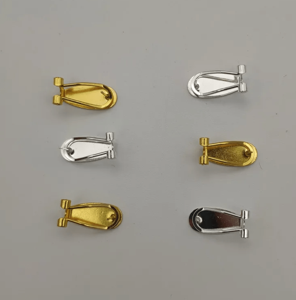 High quality plating Silver Gold Rose Gold 3 pair Fingernail