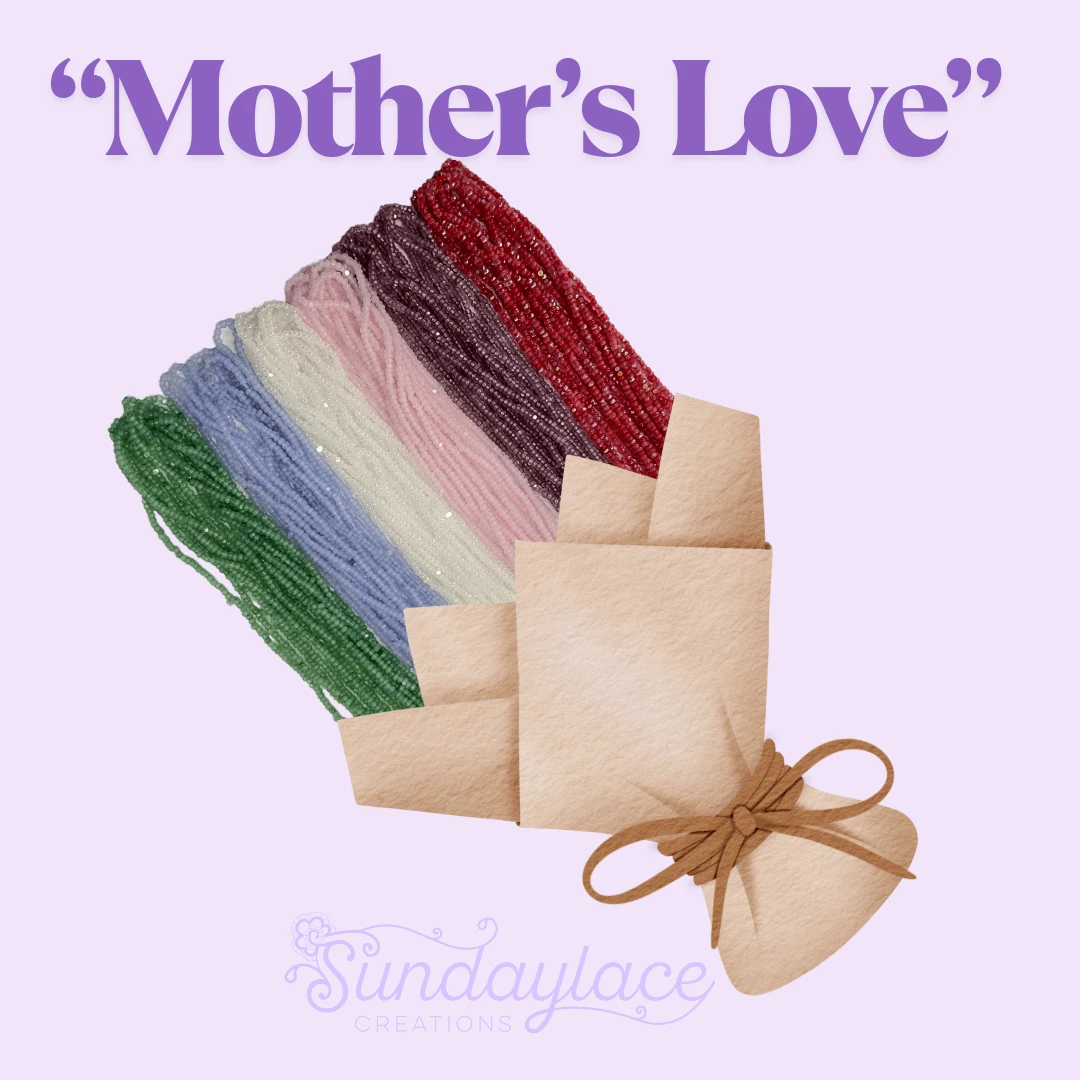 “Mother’s Love’” 6 Charlotte Seed Bead Hank (10g) Set, Promotions Promotions