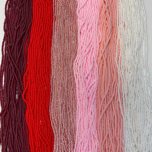 Pink Valentine HANK Seedbead Palette set, Spring Promotions Promotions