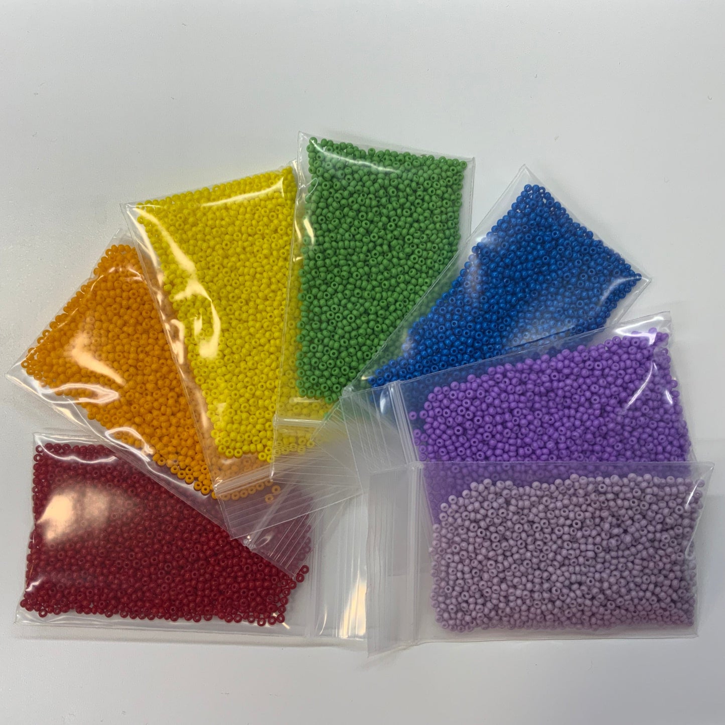 Pride Month ๐ Set, 10/0 Rainbow SeedBead Set 6 x 22g, Promotions Promotions