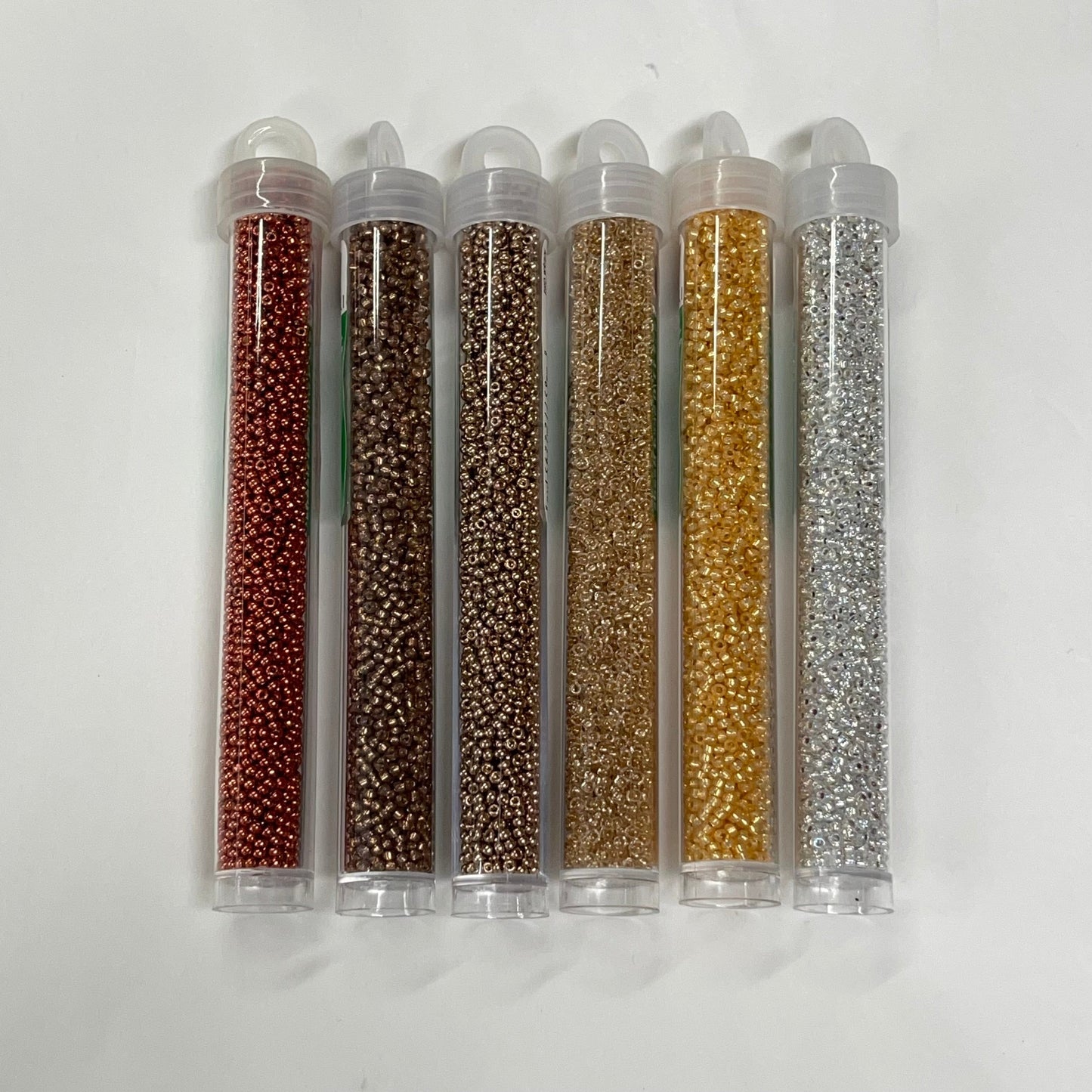 Pumpkin Spice Latte Set, 11/0 Miyuki Seed Beads, Set of 6 x 22g vials, Fall Promotions Promotions