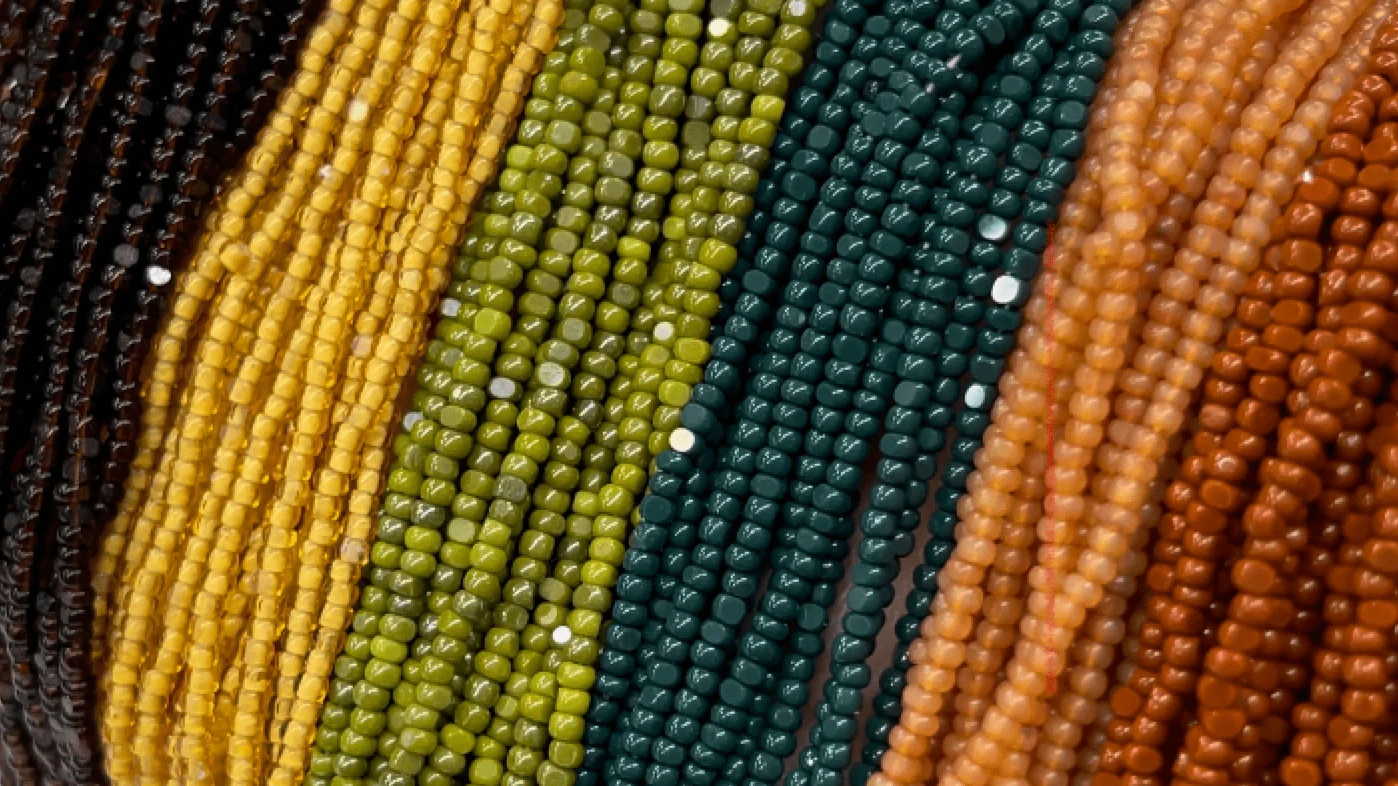 Sparkle Fall Forest Opaque, 6 x 11/0 Charlotte Cut Seed Beads Set, Promotions Charlotte Cut Seedbeads