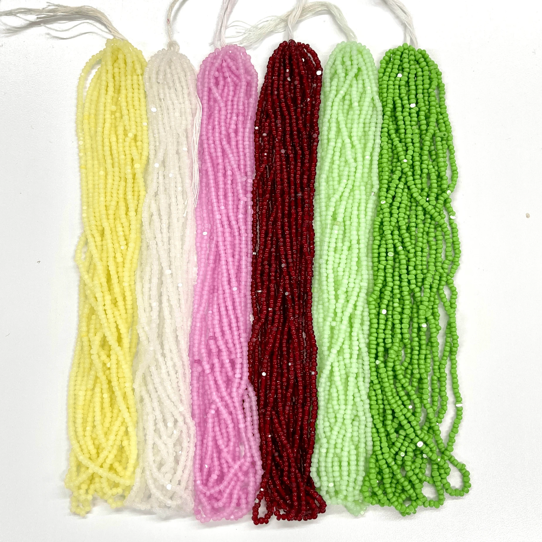 seed bead strawberry Sparkle Strawberry Shortcake π, 6 x 11/0 Charlotte Cut Seed Beads Set, β Sundaylace Creations & Bling