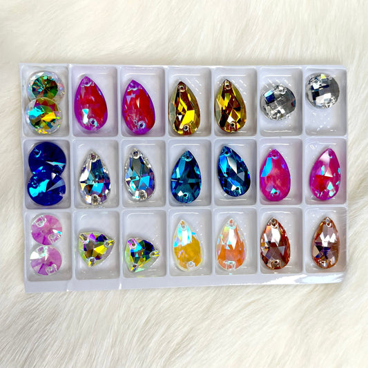 "Sparkly" Fancy Glass Gem Set, Anniversary Promotions Promotions