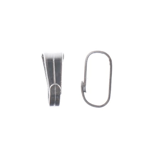 Stainless Steel Pinch Bail 6mm 30pcs Basics