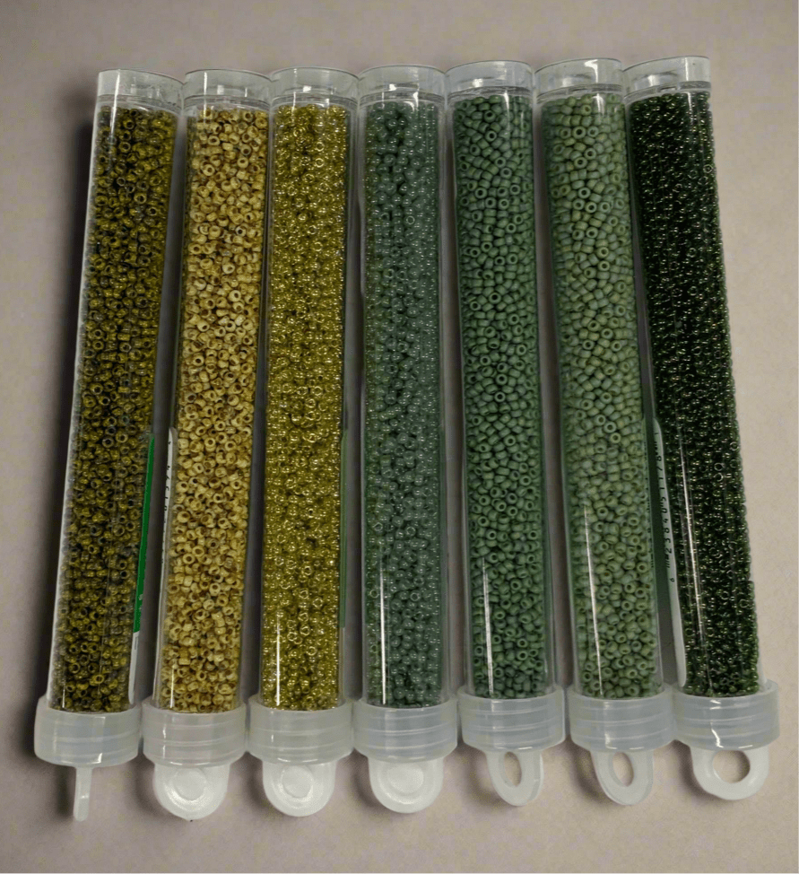 “Sweetgrass Vibes” 7 x Miyuki 11/0 Seedbeads, Promotions Miyuki Seed Bead 11/0
