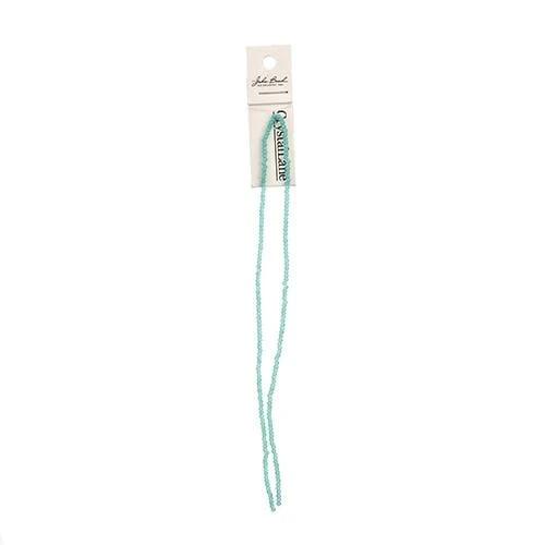 Crystal Lane Rondelle Rondelle Beads 1.5*2.5mm Crystal Lane Rondelle, Opaque Turquoise BLUE