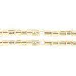 Preciosa Ornela 2-Cut Beads 10/0 2-Cut Beads, Light Topaz Luster