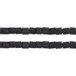 Preciosa Ornela 2-Cut Beads 10/0 2-Cut Beads, Matte Black