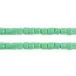 Preciosa Ornela 2-Cut Beads 10/0 2-Cut Beads, Opaque Green